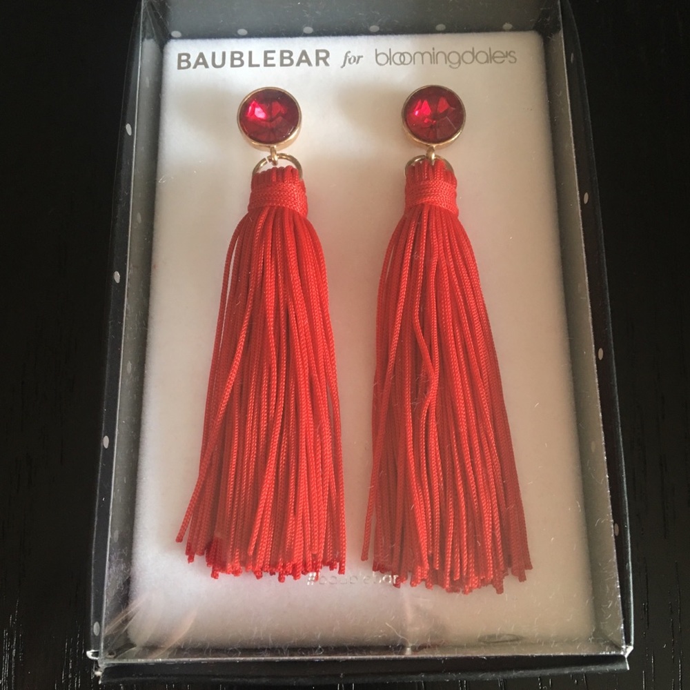 💎Bauble Bar for Bloomingdales tassel earrings